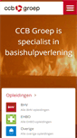 Mobile Screenshot of ccb-groep.nl